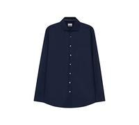 Seidensticker Regular Fit Langarm Popeline Camicia Uomo