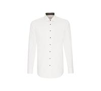 Seidensticker Seidensticker Herren Business Hemd Slim Fit, Camicia formale Uomo, Bianco (White 01), 38