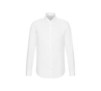 Seidensticker Seidensticker Herren Business Hemd Slim Fit, Camicia formale Uomo, Bianco (White 01), XL (44)