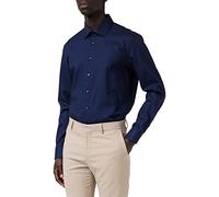 Seidensticker Seidensticker Herren Business Hemd Slim Fit, Camicia formale Uomo, Blu (Dark Blue 19), 41