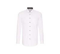 Seidensticker Uomo Business Hemd Regular Camicia Formale Not Applicable, Bianco (Weiß 01), 41
