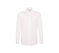 Seidensticker Herren Business Hemd Shaped Fit Camicia Formale, Bianco (White 01), 48 (Taglia Produttore: 42) Uomo