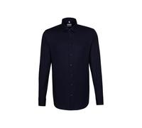 Seidensticker Uomo Herren Business Hemd Shaped Fit Camicia Formale Not Applicable, Blu (Dunkelblau 19), 37