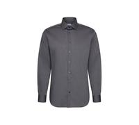Seidensticker Uomo Kent Tailored Fit Camicia Business, Grigio (Grigio 34), XXL/45 EU