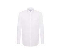 Seidensticker Uomo Kent Uma Camicia Classico, Bianco (White 01), 44cm- DE
