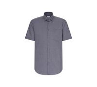 Seidensticker Uomo Regular Kurzarm mit Kent-Kragen Bügelfrei Camicia Business, Grau (Grau 67), 40