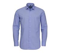 Seidensticker X-Slim Fit Langarm mit Spread Kent-Kragen Bügelleicht Gepunktet-100% Baumwolle Camicia Formale, Blu (Hellblau 11), 42 (Taglia Produttore: 36) Uomo