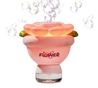 Seifenblasenmaschine Kinder | Bubble Maschine Licht | Blasenmaschine - ABS 11.5cm 500mAh Automatisch Beleuchtet Tragbar | Seifenblasen Licht Garten Park Party | Hochzeit Urlaub Camping Picknick