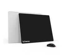 Seihoo Metal Aluminum Mouse Pad Premium Hard Double Side Waterproof Ultra Smooth Office Supplies Blap Mousepad Fast and Accurate Control for