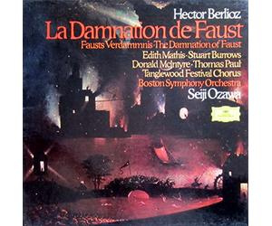 Seiji Ozawa & Boston Symphony Orchestra / Edith Mathis / Stuart Burrows / Donald McIntyre / Thomas Paul / Tanglewood Festival Chorus u.a. - Berlioz: La Damnation de Faust (Gesamtaufnahme, französisch) [Vinyl Schallplatte] [3 LP Box-Set]