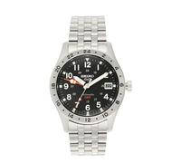 Orologio Seiko 5 sports SSK023K1 GMT ghiera acciaio quadrante nero
