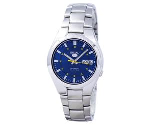 Seiko 5 SNK615K1 Orologio In acciaio inox Quadrante Blu Automatico Uomo