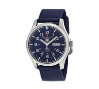 Seiko 5 SNZG11K1 Orologio Sport Quadrante Blu nailon m 100M Automatico Uomo