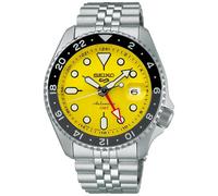 SEIKO 5 Sport GMT SSK017 Orologio Automatico Uomo Bracciale Acciaio Jubilee 200m