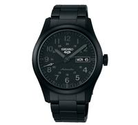 SEIKO 5 Sports SRPJ09 STEALTH Orologio Automatico Uomo Bracciale Quadrante Nero