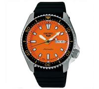 SEIKO 5 Sports SRPL89K1 Orologio Uomo Automatico 100m Gomma Quadrante Arancione