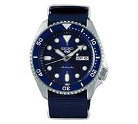 Seiko 87853021 Orologio analogico automatico da uomo, cinturini, nero, taglia unica, cinghie, nero, taille unique, Cinghie