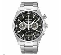 Orologio Uomo Seiko SSB397P1 Nero Argentato