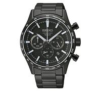 Orologio Uomo Seiko SSB415P1 Nero