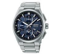 Seiko Astron GPS Solar Dual-Time Chronograph SSH161J1 Men's Watch - Titanium Case and Bracelet