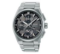 Seiko Astron GPS Solar Dual-Time Chronograph SSH163J1 Men's Watch - Titanium Case and Bracelet