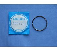 Seiko Automatic 6119-8163 Black Dial Ring 83071783 Genuine Vintage New Old Stock
