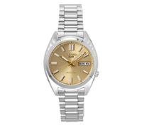 Seiko 5 Sport Automatico SRPL59K1, Quadrante Giallo, Cassa Rotonda in Acciaio, con Data e Giorno
