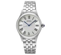 Seiko Caprice Al Quarzo (29,6 Mm) Quadrante Bianco / Bracciale In SUR609P1