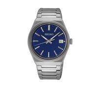 Seiko Classic SUR555P1 Men's Quartz Watch - Blue Dial, Stainless Steel Bracelet