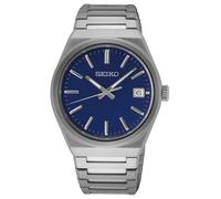Seiko Classico 6N52 Al Quarzo (39 Mm) Quadrante Blu / Bracciale In SUR555P1