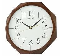 Seiko Clock Orologio da parete marrone legno