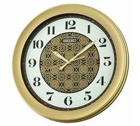 Seiko Clock Orologio da parete oro perla
