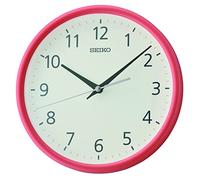 Seiko Clock QXA804E - Orologio da parete analogico, colore: Arancione