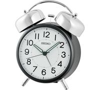 Seiko Clock Sveglia nero metallico