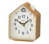 Seiko Clocks Plastica con motivo legno QHP011B