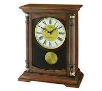 Seiko Melody-Orologio da Tavolo con Pendolo, Legno, Marrone, 16.5 x 30.2 x 39.1 cm