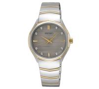 Seiko Orologio Analogico al Quarzo Donna con Cinturino in Acciaio Inossidabile SUR616P1