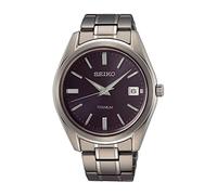 Seiko Orologio Analogico al Quarzo Uomo con Cinturino in Metallo SUR373P1