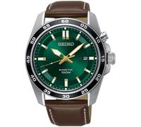 Seiko Orologio Analogico Automatico Uomo con Cinturino in Pelle