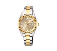 Seiko Orologio Analogico Quarzo Giapponese Donna con Cinturino in Acciaio Inox SUR354P1