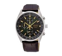 Seiko Orologio Analogico Quarzo Giapponese Uomo con Cinturino in Vera Pelle SSB385P1