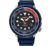 Seiko Orologio Analogico Solare Uomo con Cinturino in Silicone SNE499P1