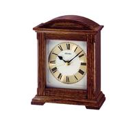 Seiko Orologio da mantello al quarzo in legno QXG123B