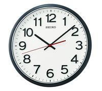 Seiko Orologio da parete in plastica nera QXA750K