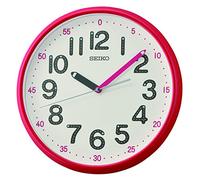 Seiko Orologio da parete in plastica rosso QXA793R