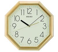 Seiko Orologio da parete ottagonale - oro, 30,2 x 5,1 x 29,8 cm