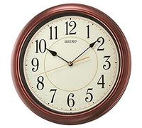Seiko Orologio da parete, resina, marrone