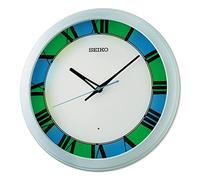 Seiko Orologio da parete, verde-blu, rund