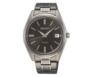 Seiko Orologio da sera classico in titanio da SUR375P1
