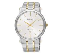 Seiko Orologio Analogico Quarzo Uomini con Cinturino in Acciaio Inox SKP400P1